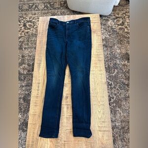 Express Midnight Blue Denim Jeans